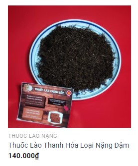 thuốc lào quảng xương